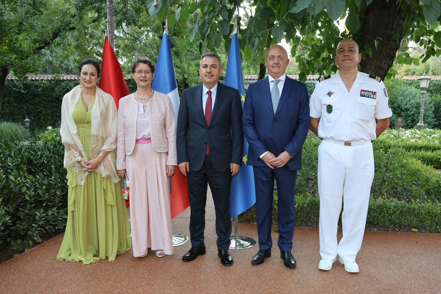 Fransa Ulusal Bayramı Mattheys Köşkü’nde kutlandı